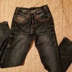 Cowgirl Tuff Copper Mustang Jeans 26x33